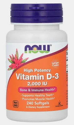 Vitamin D3 5000 IU (NOW Foods)