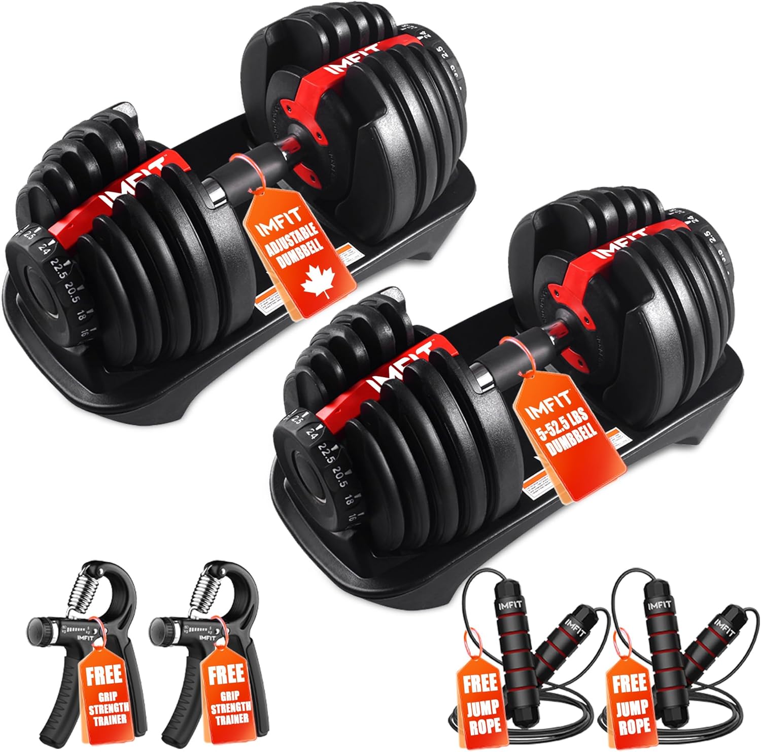 IMFit Adjustable Dumbbell Set